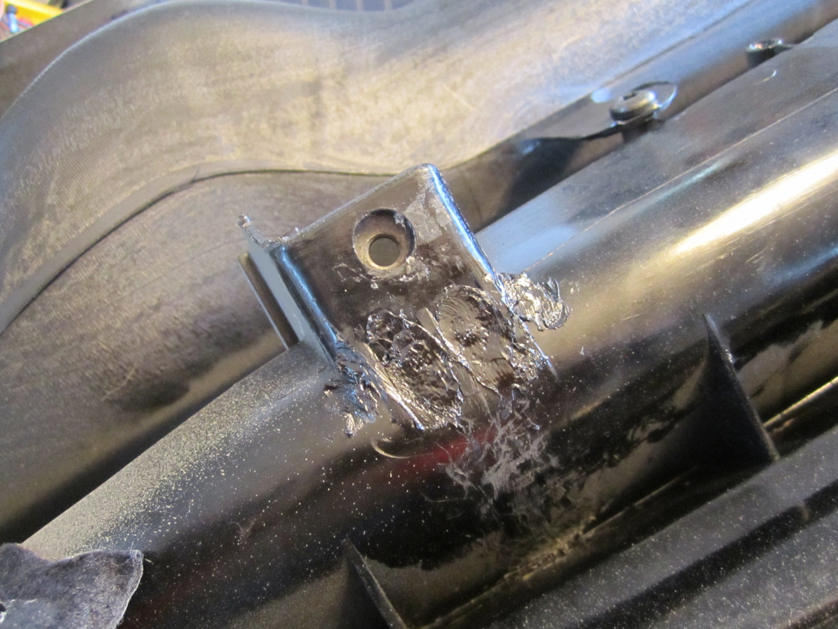 Crack weld repair