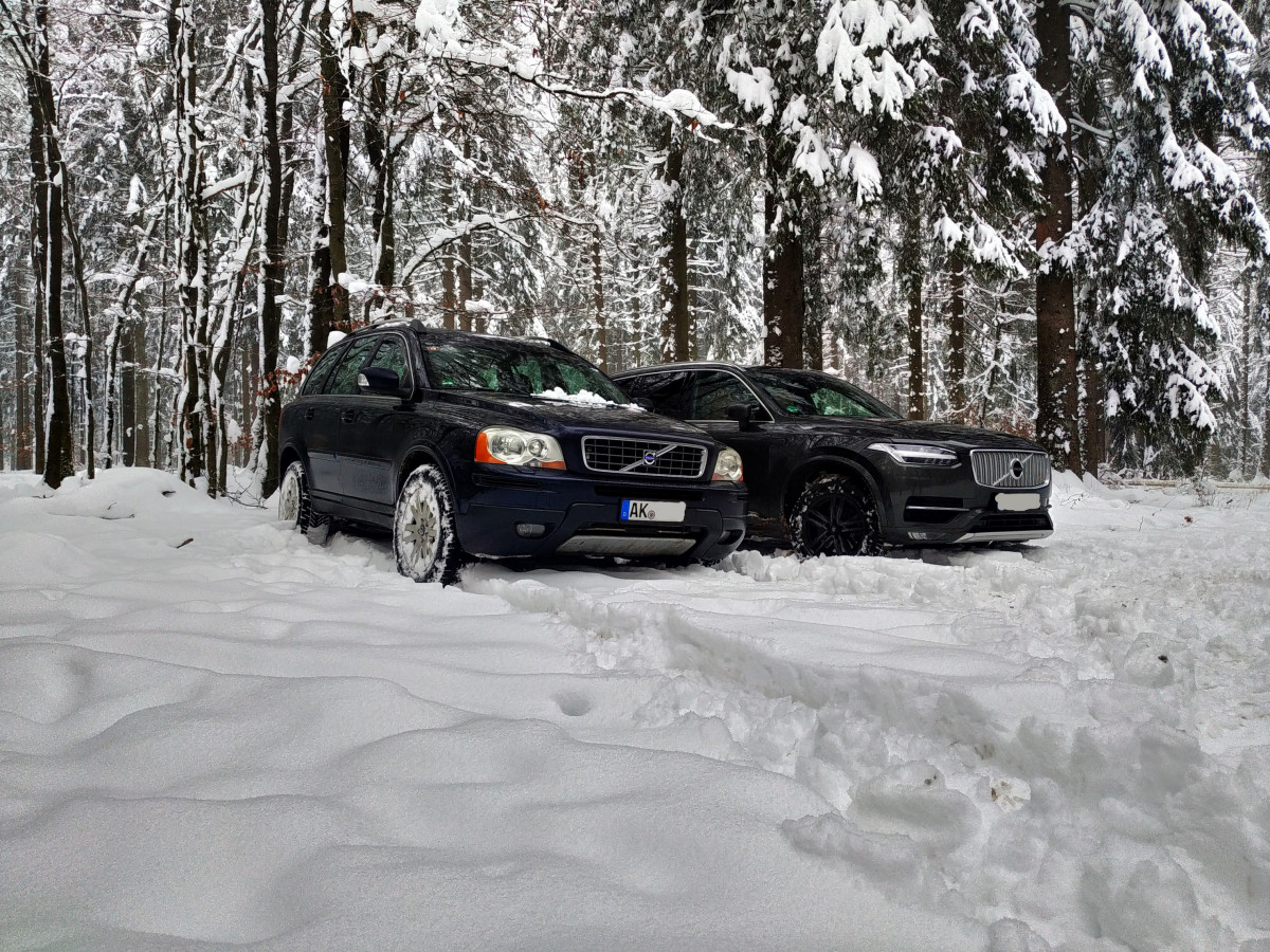 Finally some snow last winter...