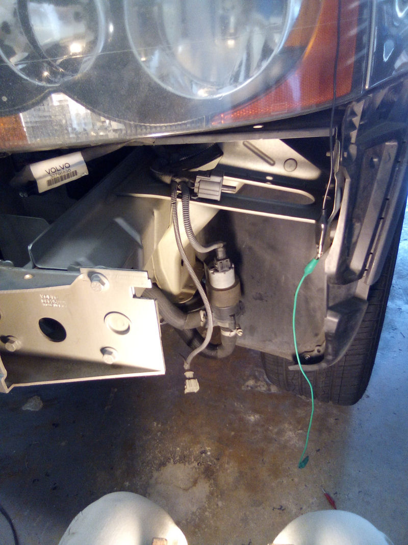 view of coolant pump