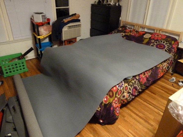 Grey headlining foam $40 four yards