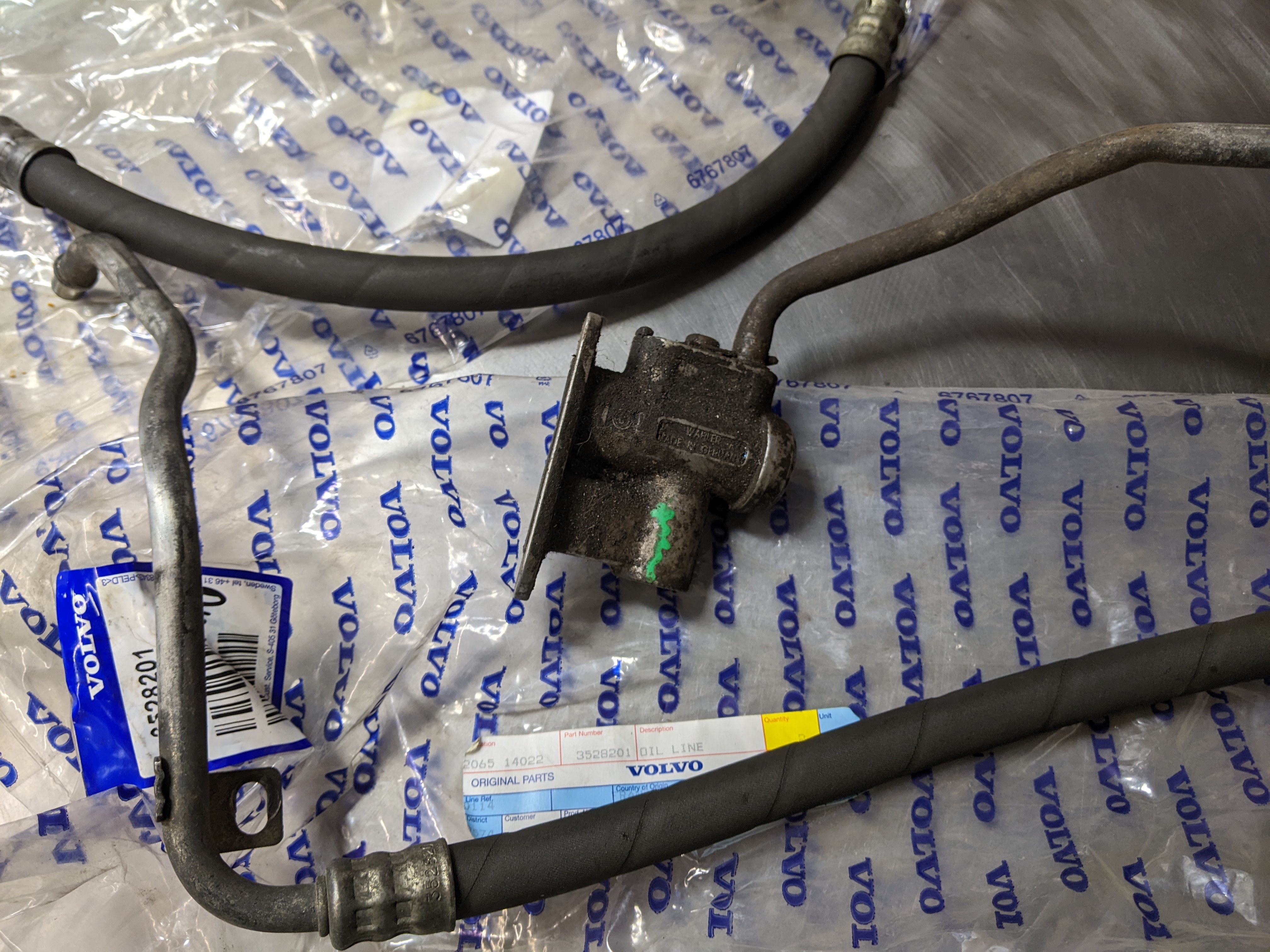 Engine cooler lines 98 P80 turbo (4)