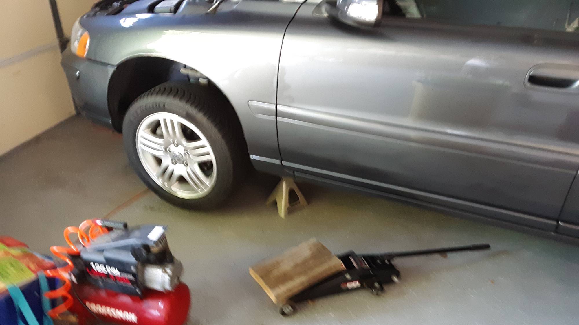 My "lift" lol, hate using jackstands.