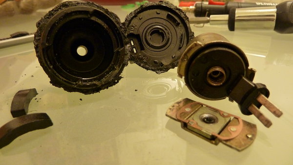 broken down purge valve