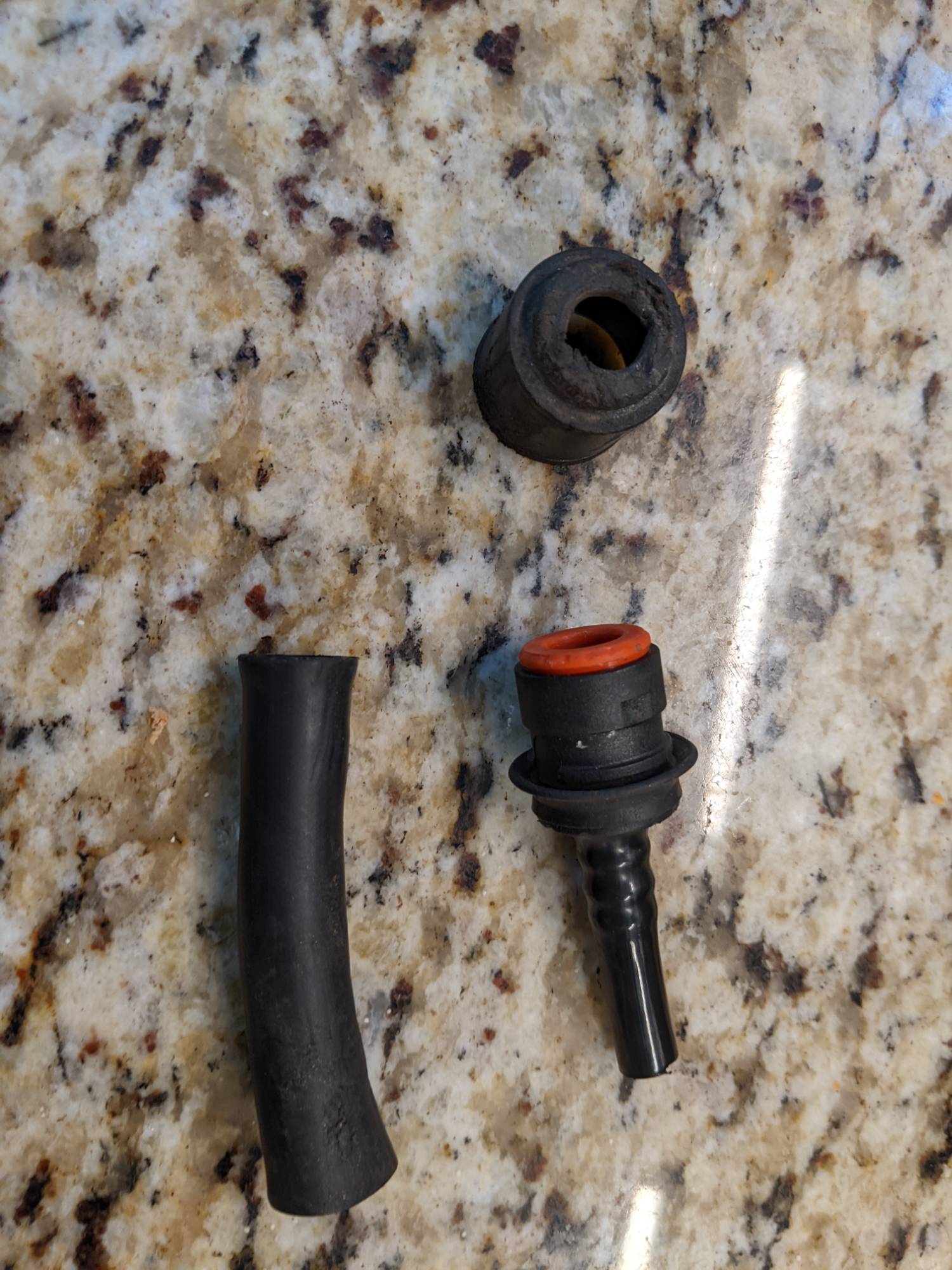 Fuel Connector Disassembled