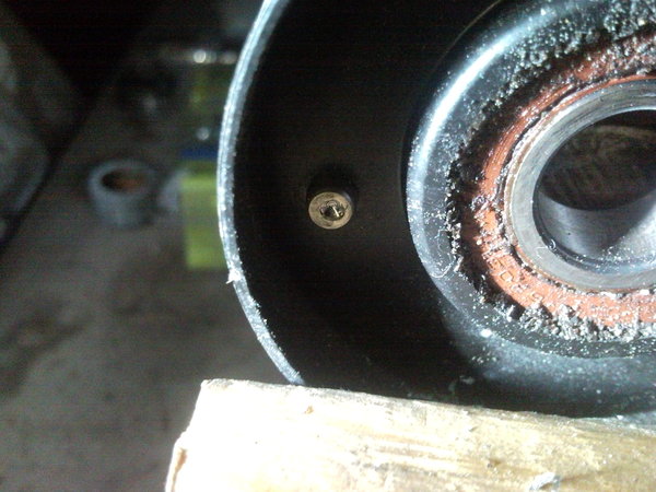 First drill a 3/64 hole in the punch mark