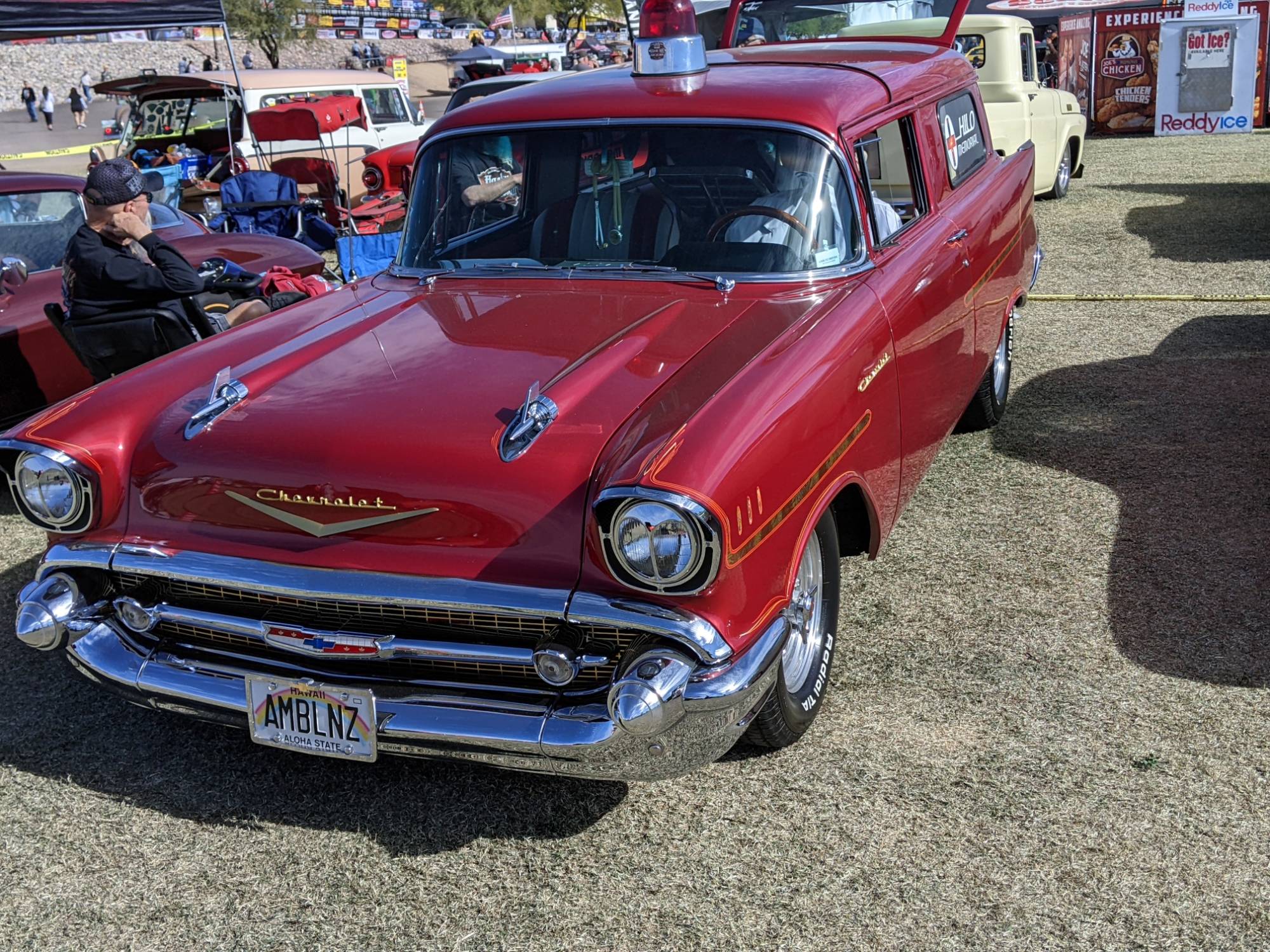 Another wagon but actually an ambulance!