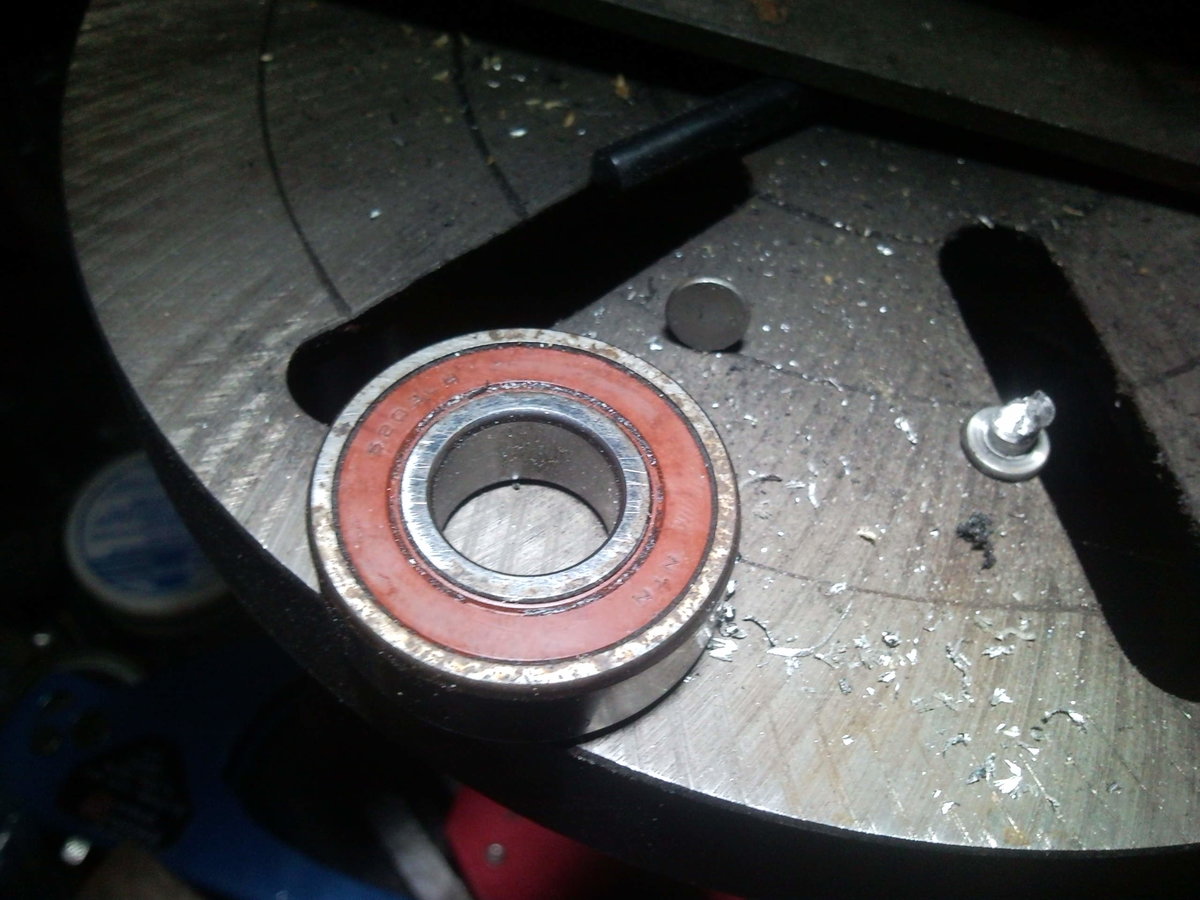 Your bearing is removed