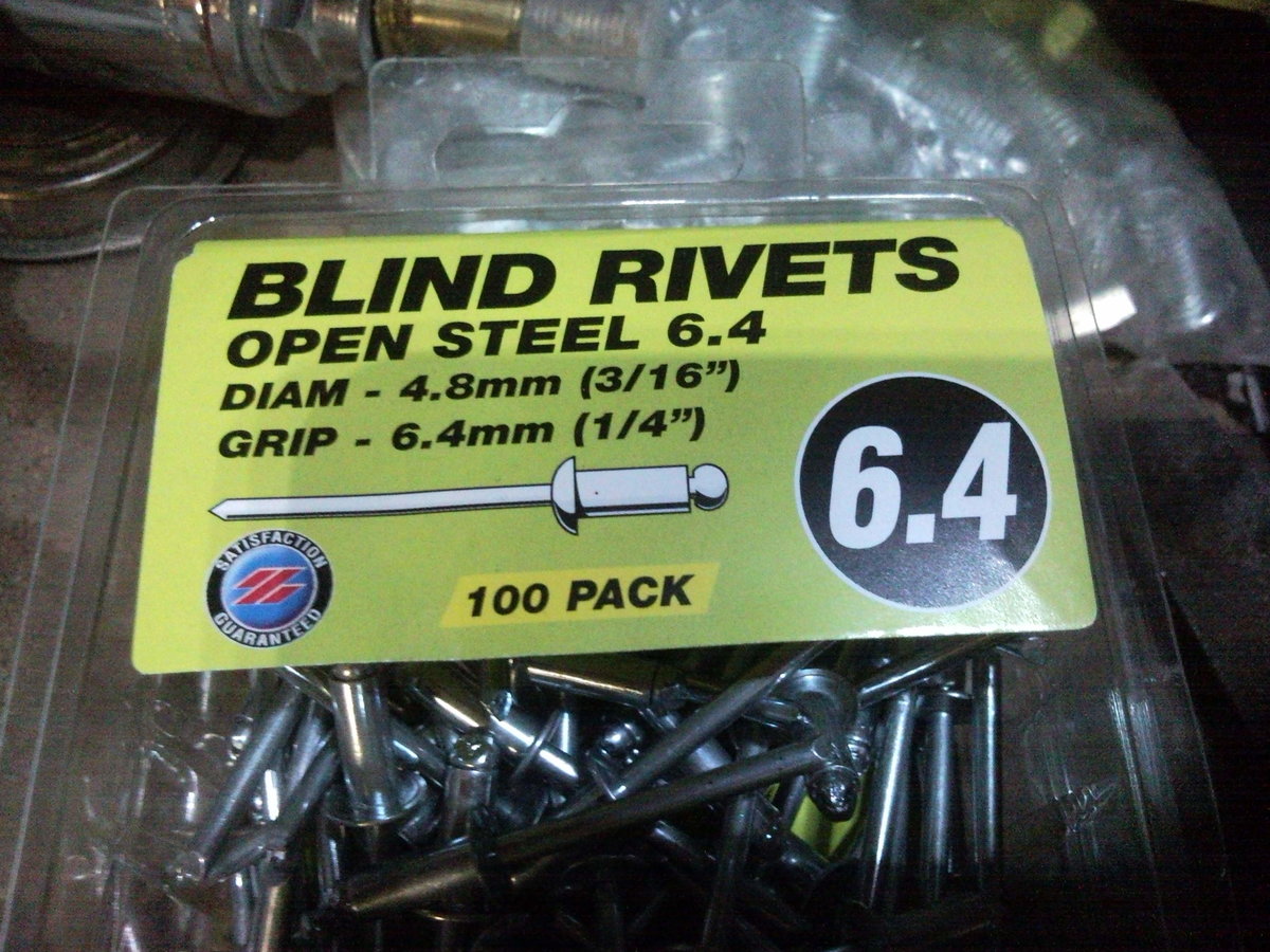 Use steel rivets for peace of mind