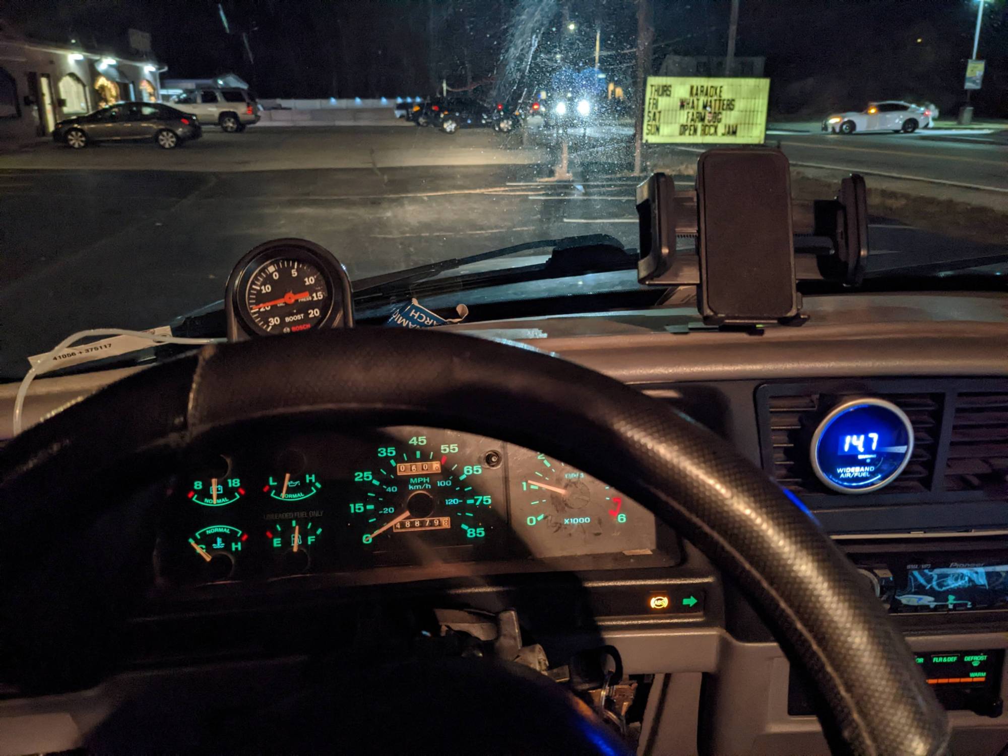 87 Thunderbird 2.3 after i rebuilt it