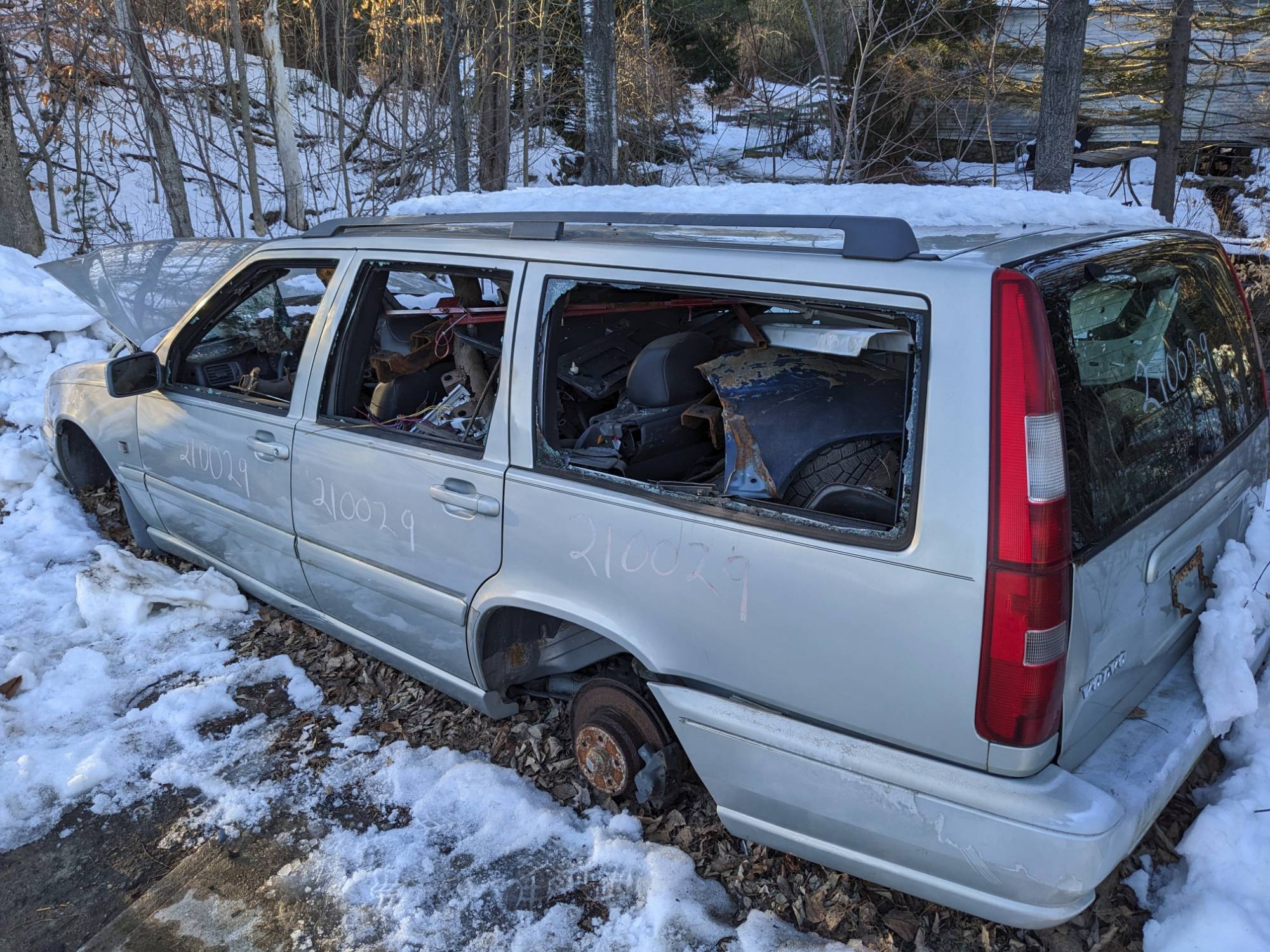 You're better than a dumpster for scrap metal.