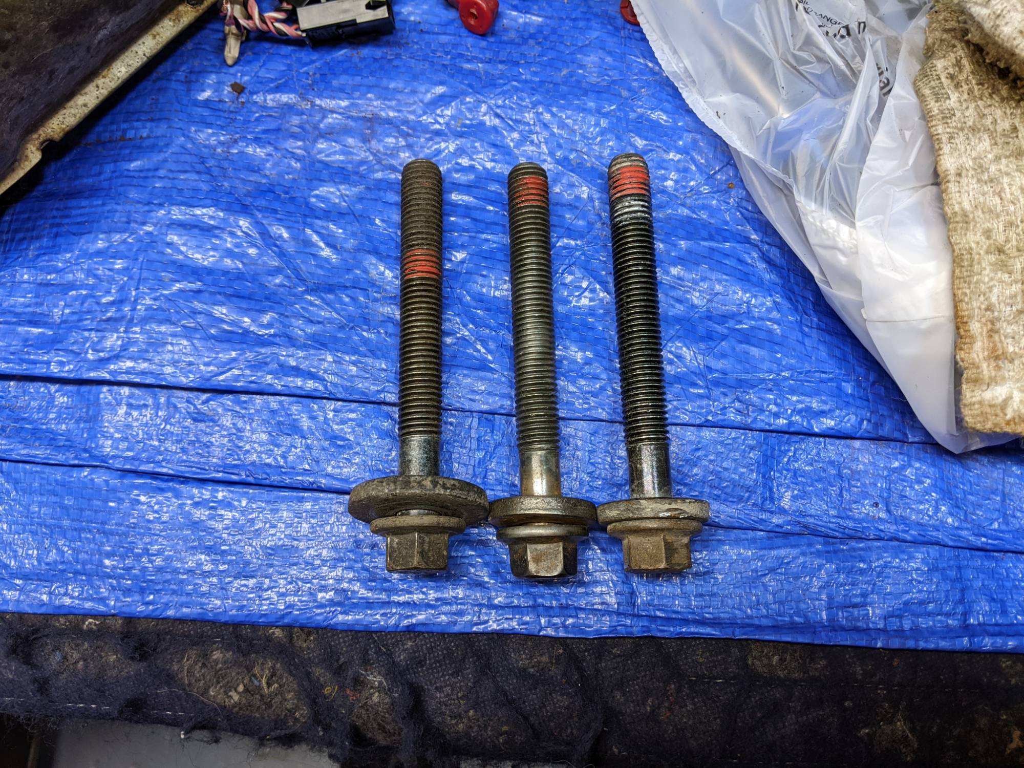 Bolt for sub-frame and others