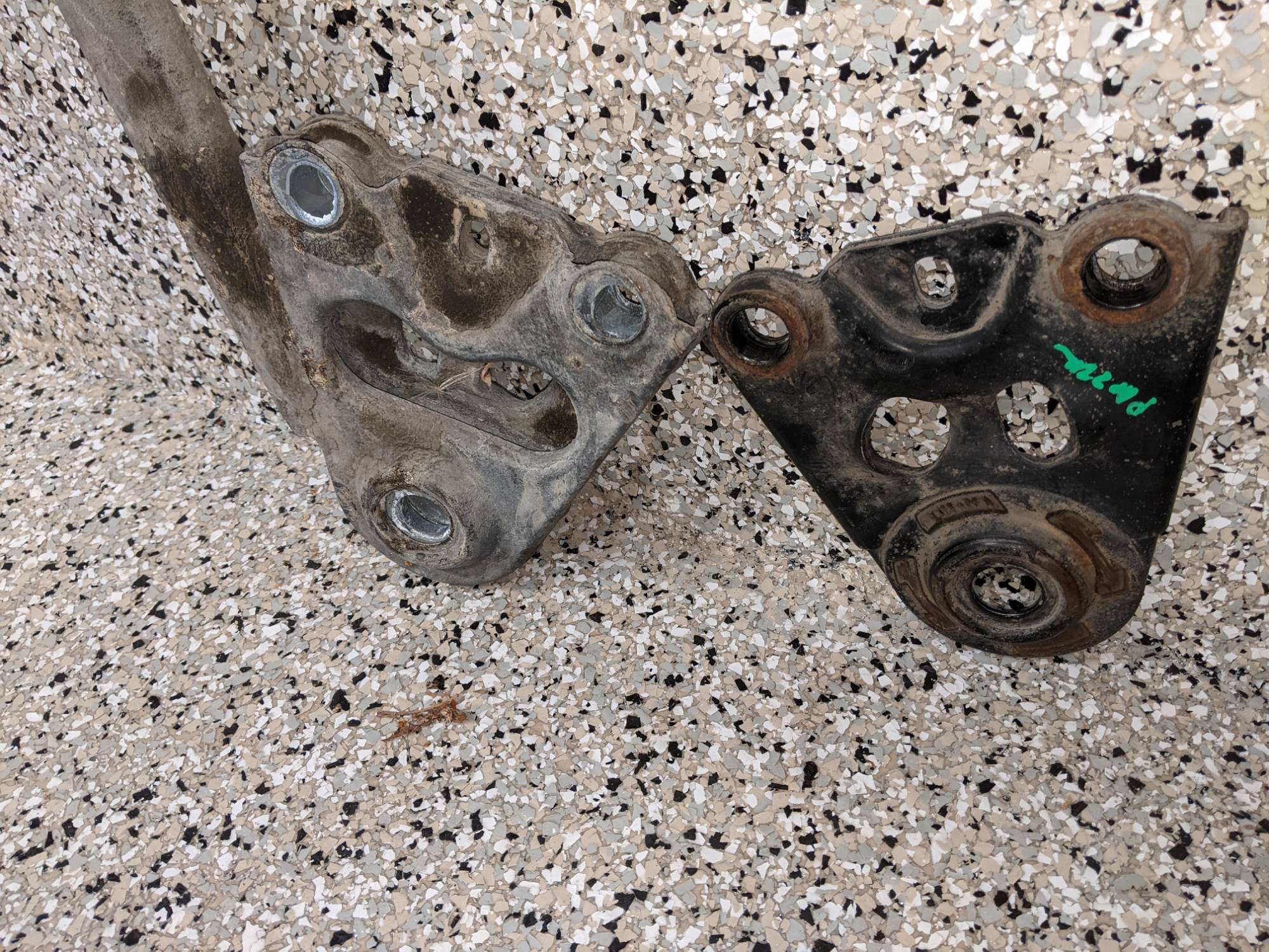 Standard front sub-frame brace and chassis brace mounts