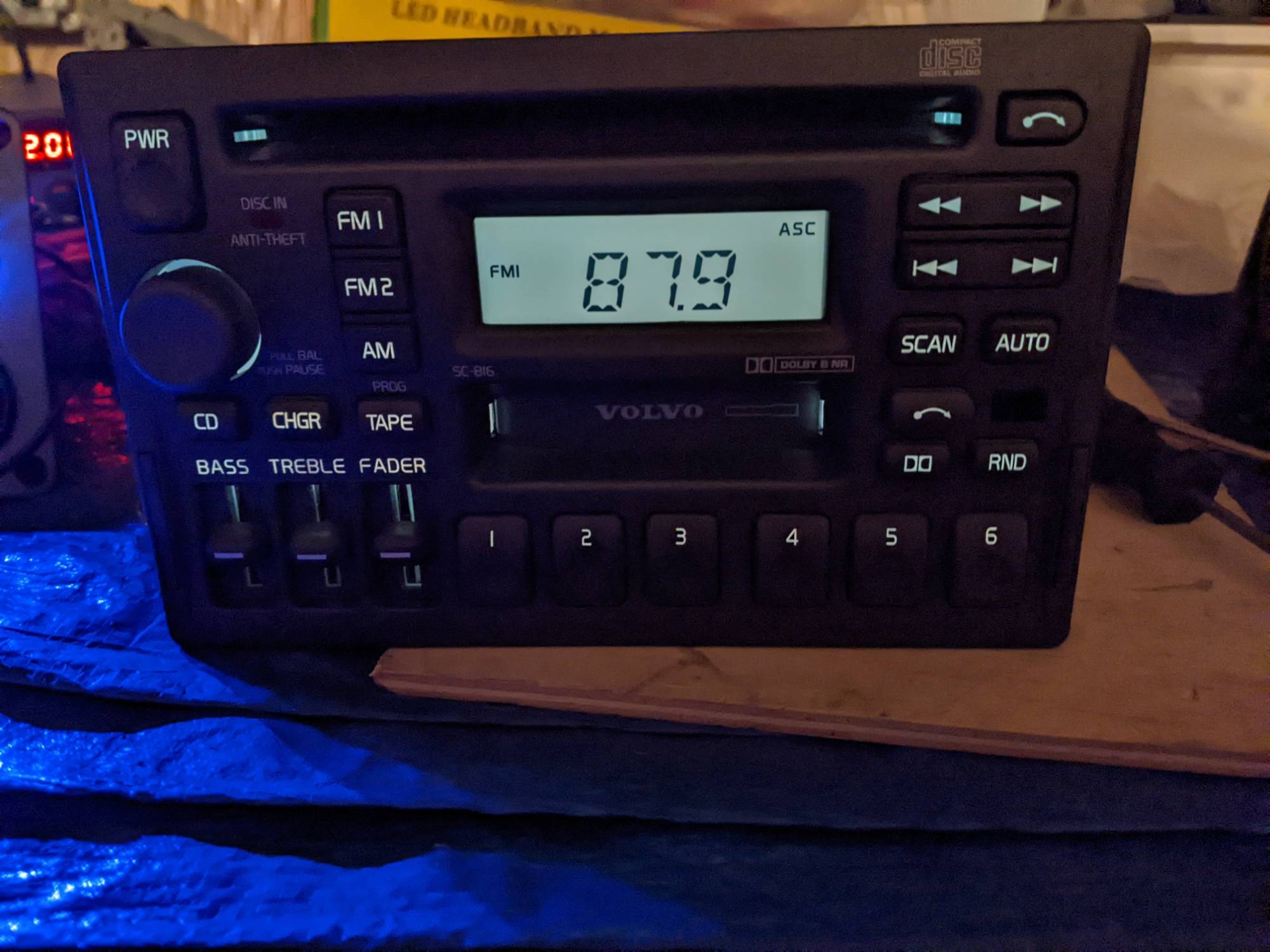 Similar unit also with bulbs replaced and face refitted