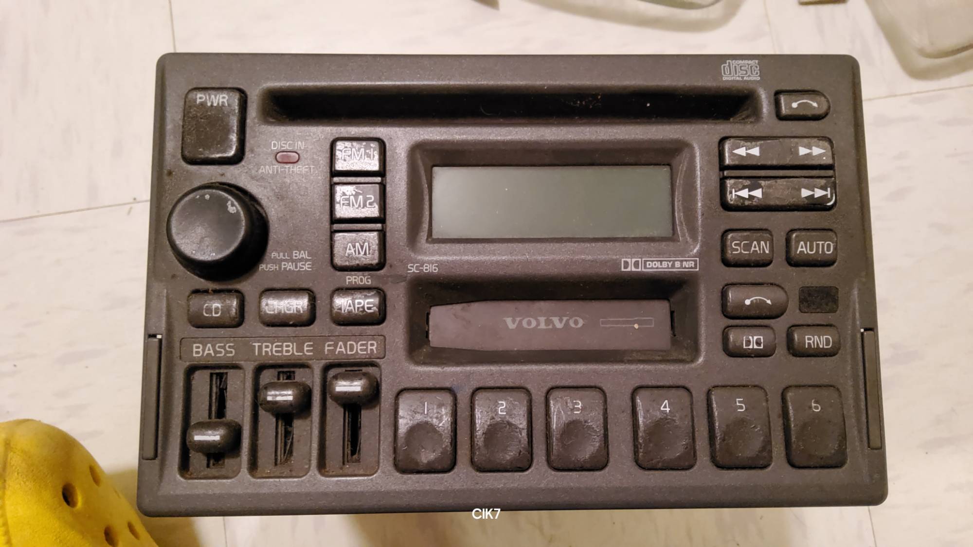 sc-816 #2 w/ no code (call Volvo) for volvo 850, 960, csv70, sv90 $70 free ship