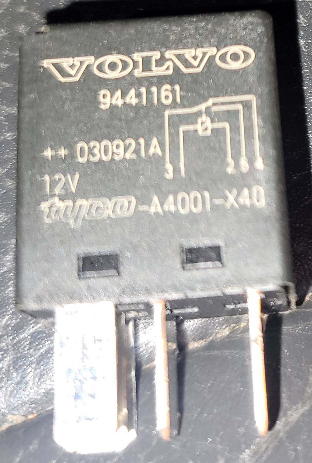 Circuit diagram. Relay verified to work.