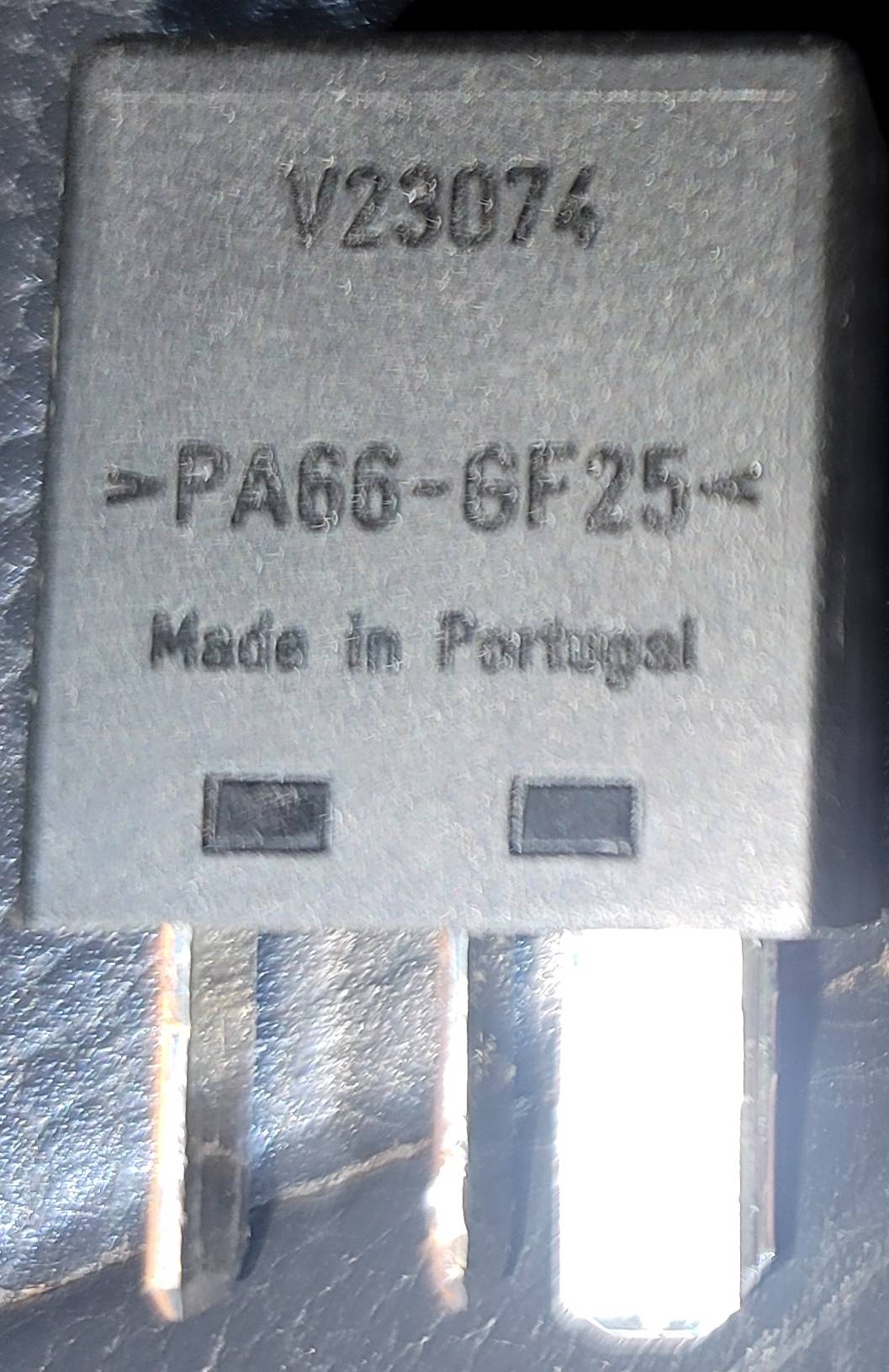 Other side of relay.