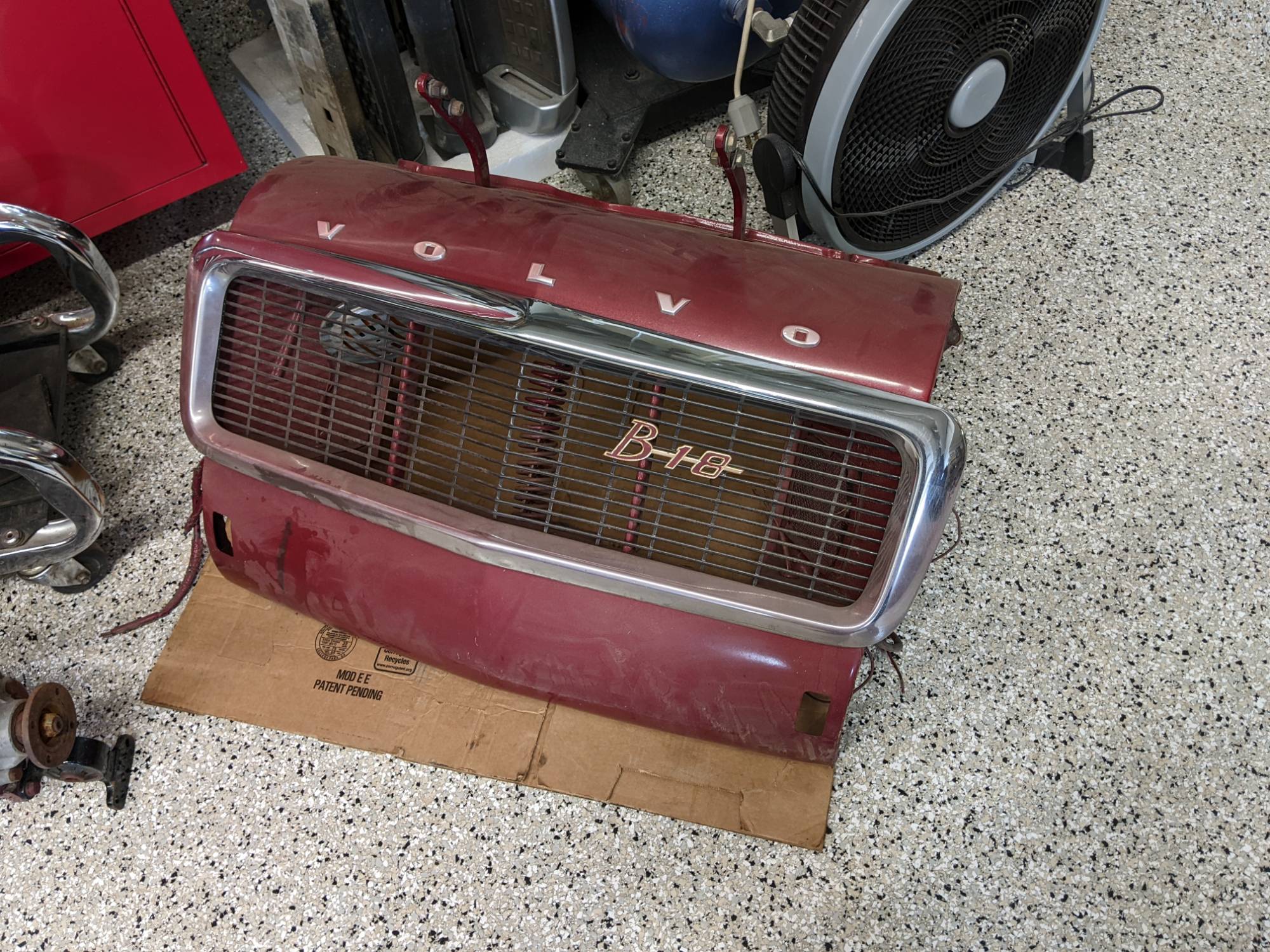 PV544 grill and nose