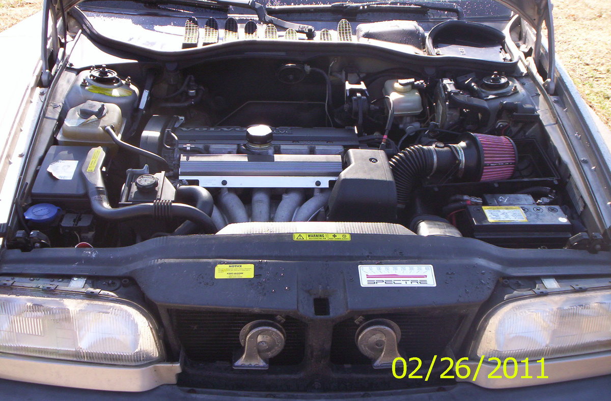 Engine Bay after a few mods