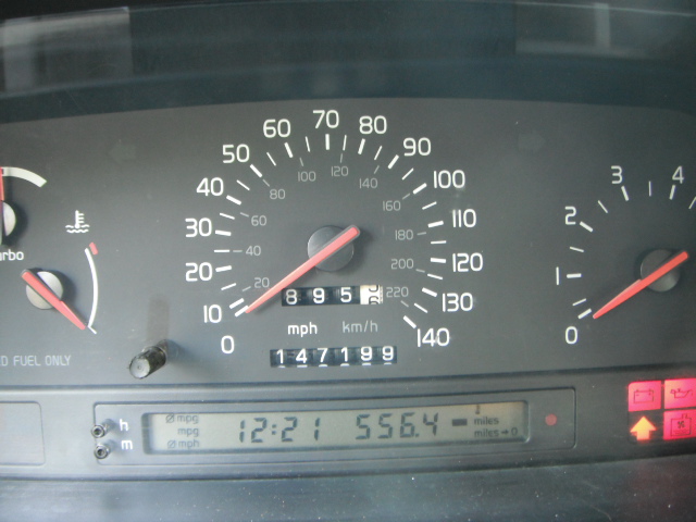 Pic of mileage difference