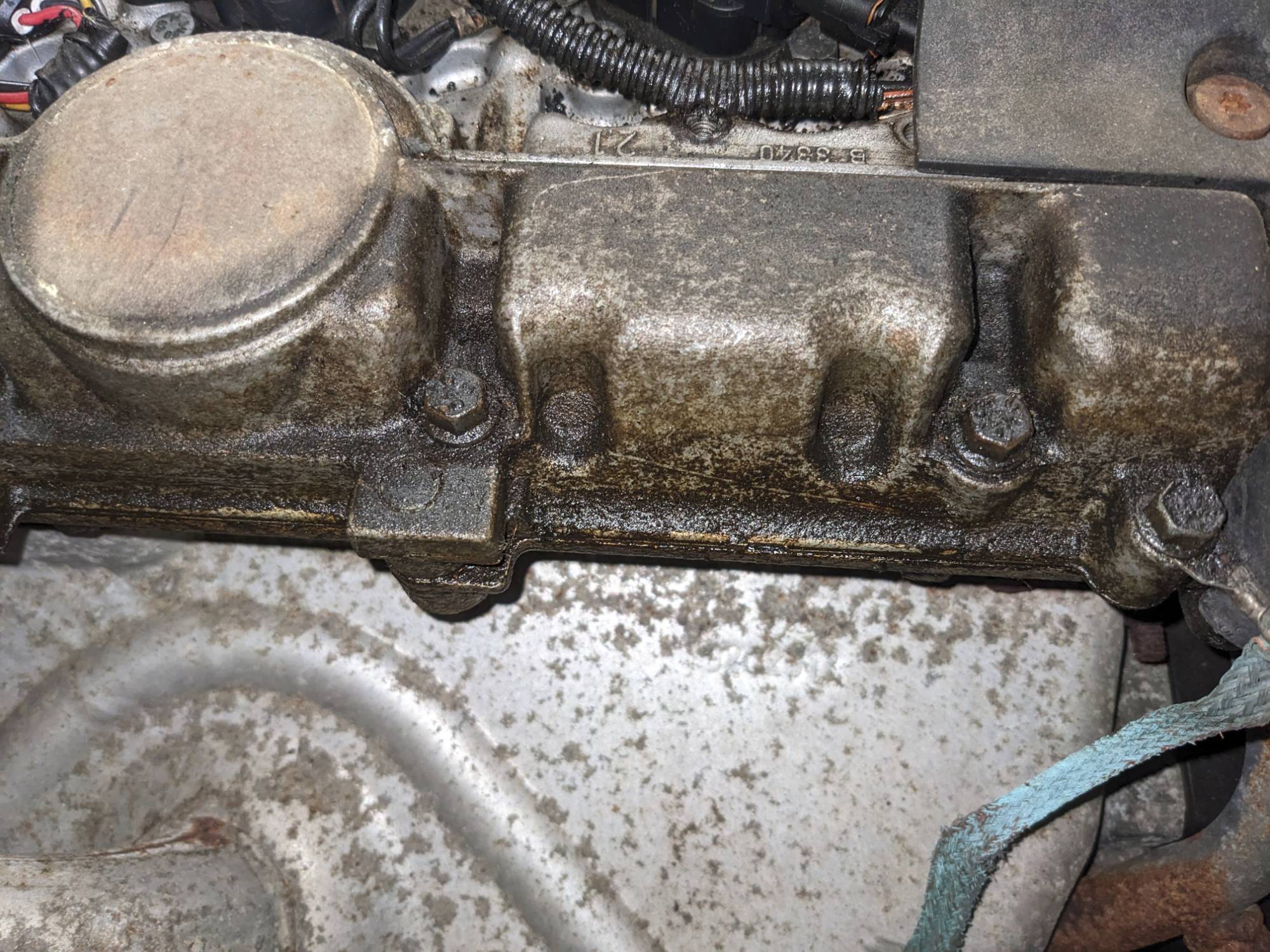Leaking valve cover?