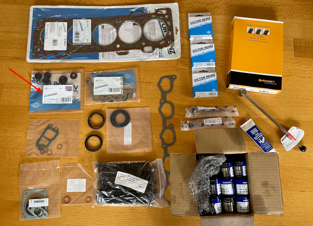 Lots of bits to replace.