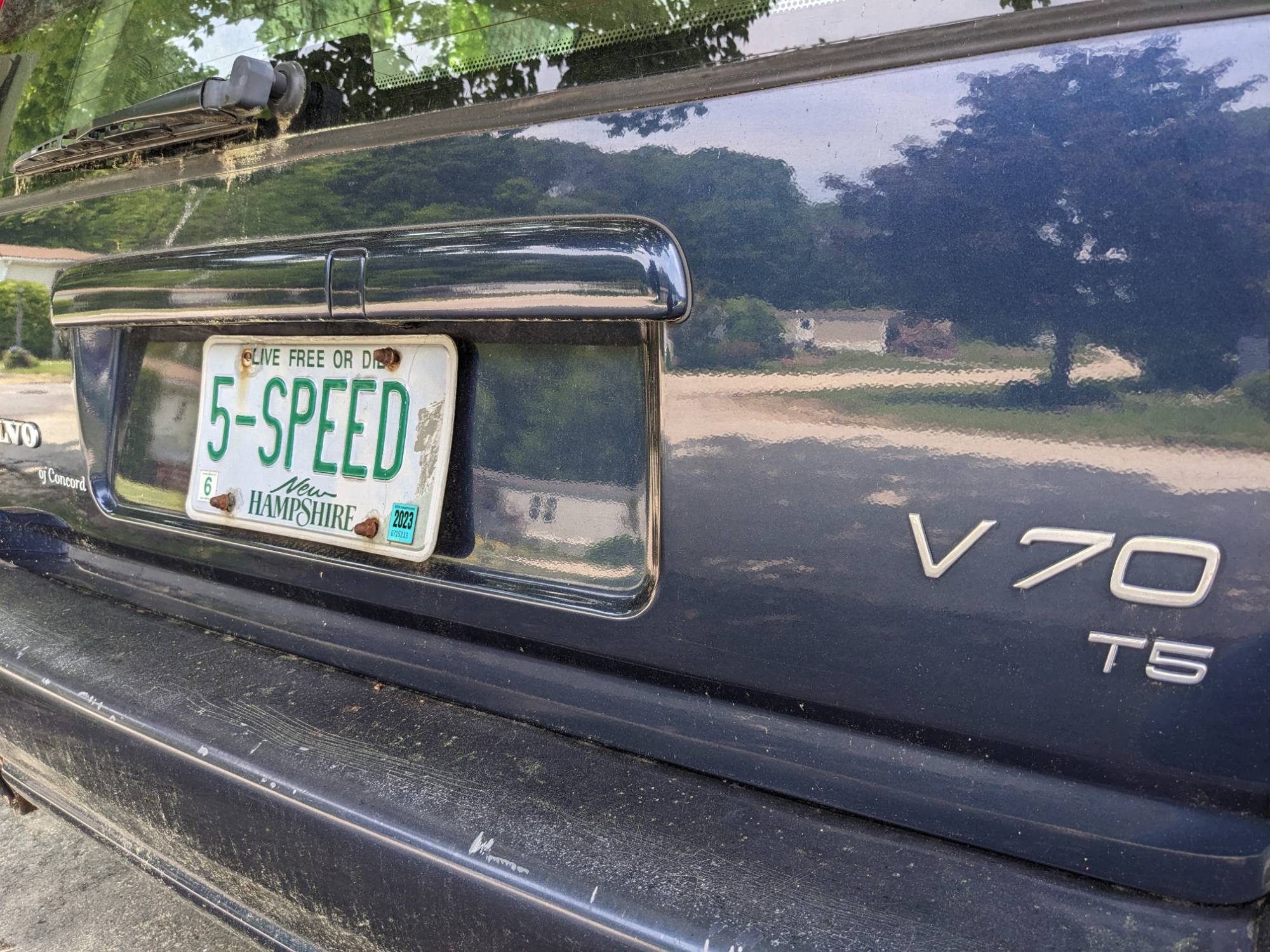 5-SPEED plate on a T5M