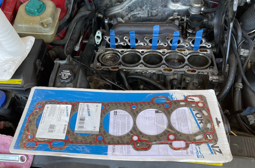 Before install of head