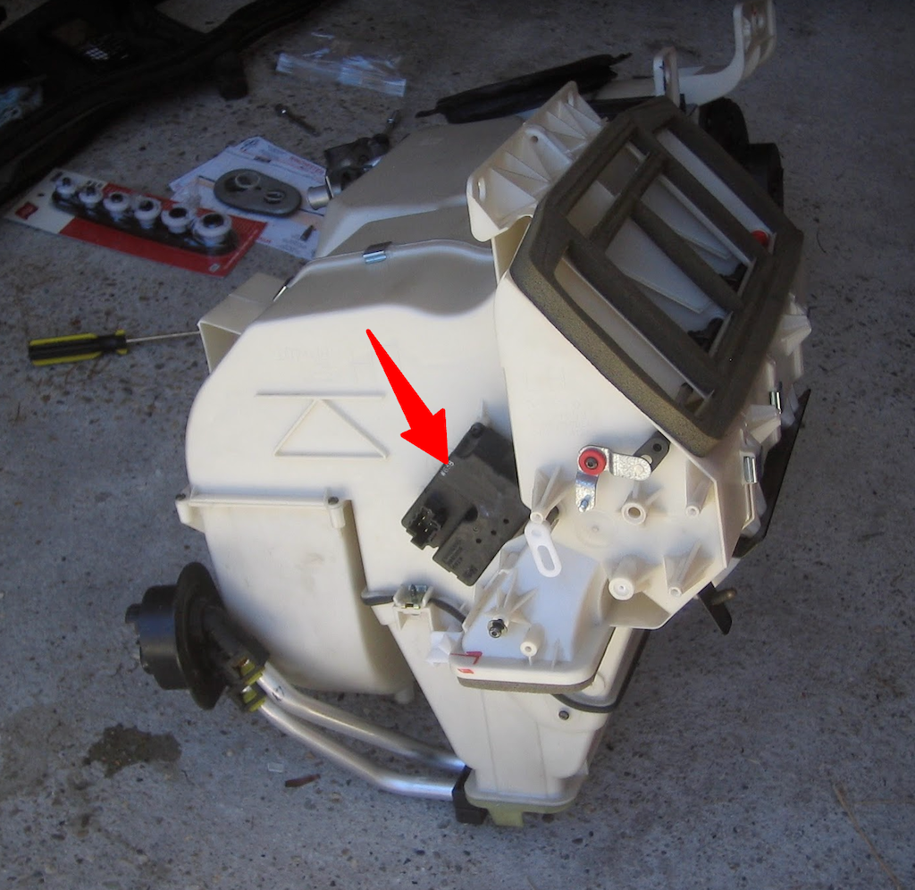 HVAC Blend damper motor?