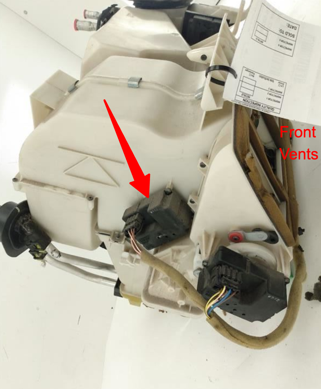 Motor for defrost / vent control.