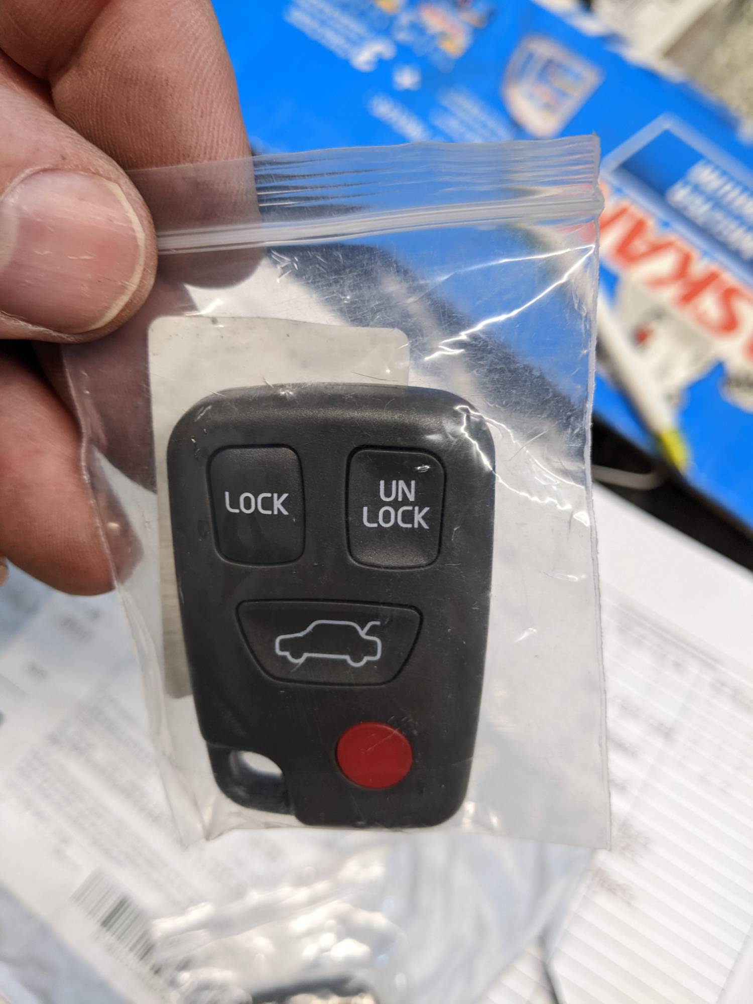 Key fob front