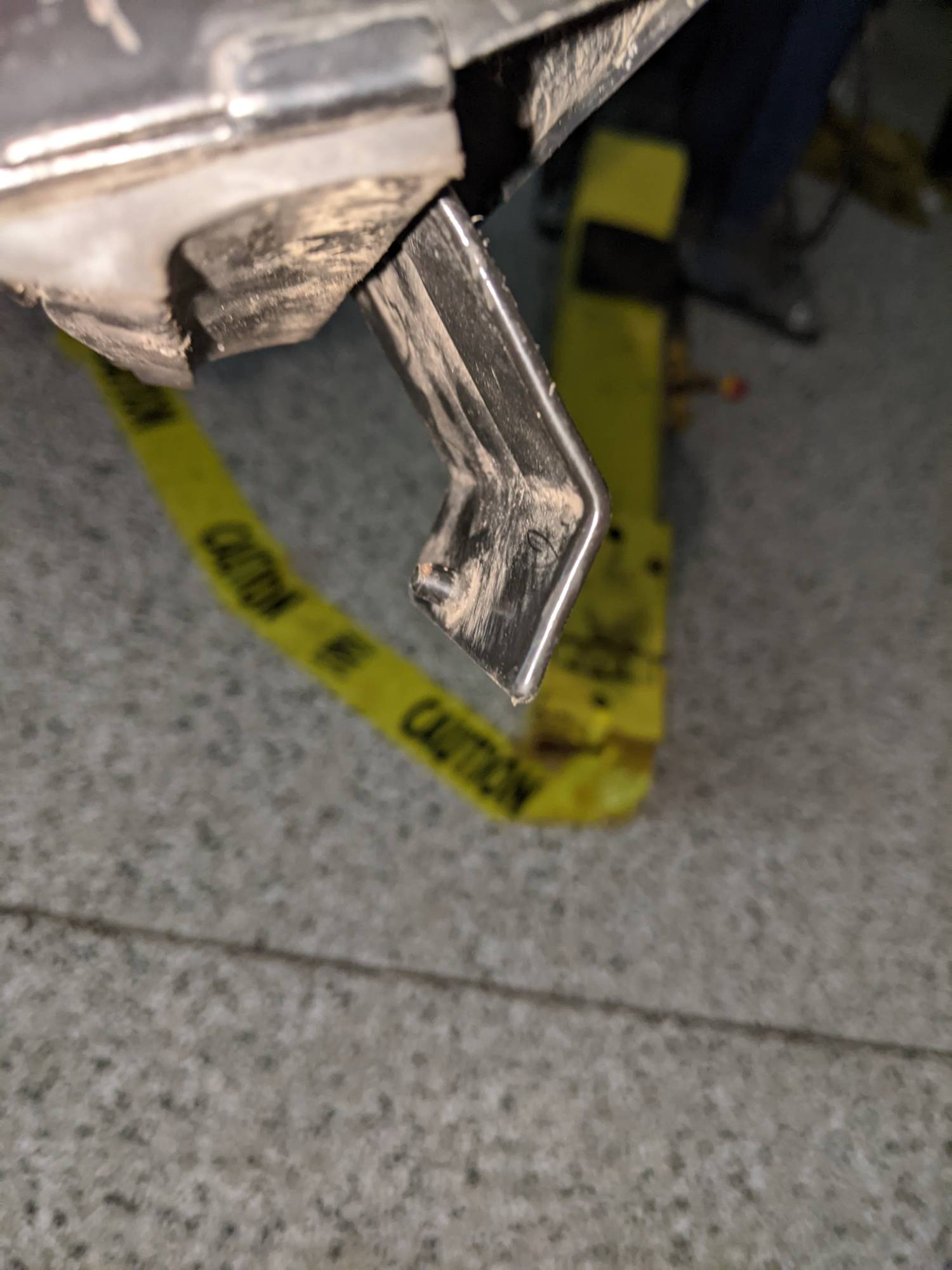 Latch pin for door surround