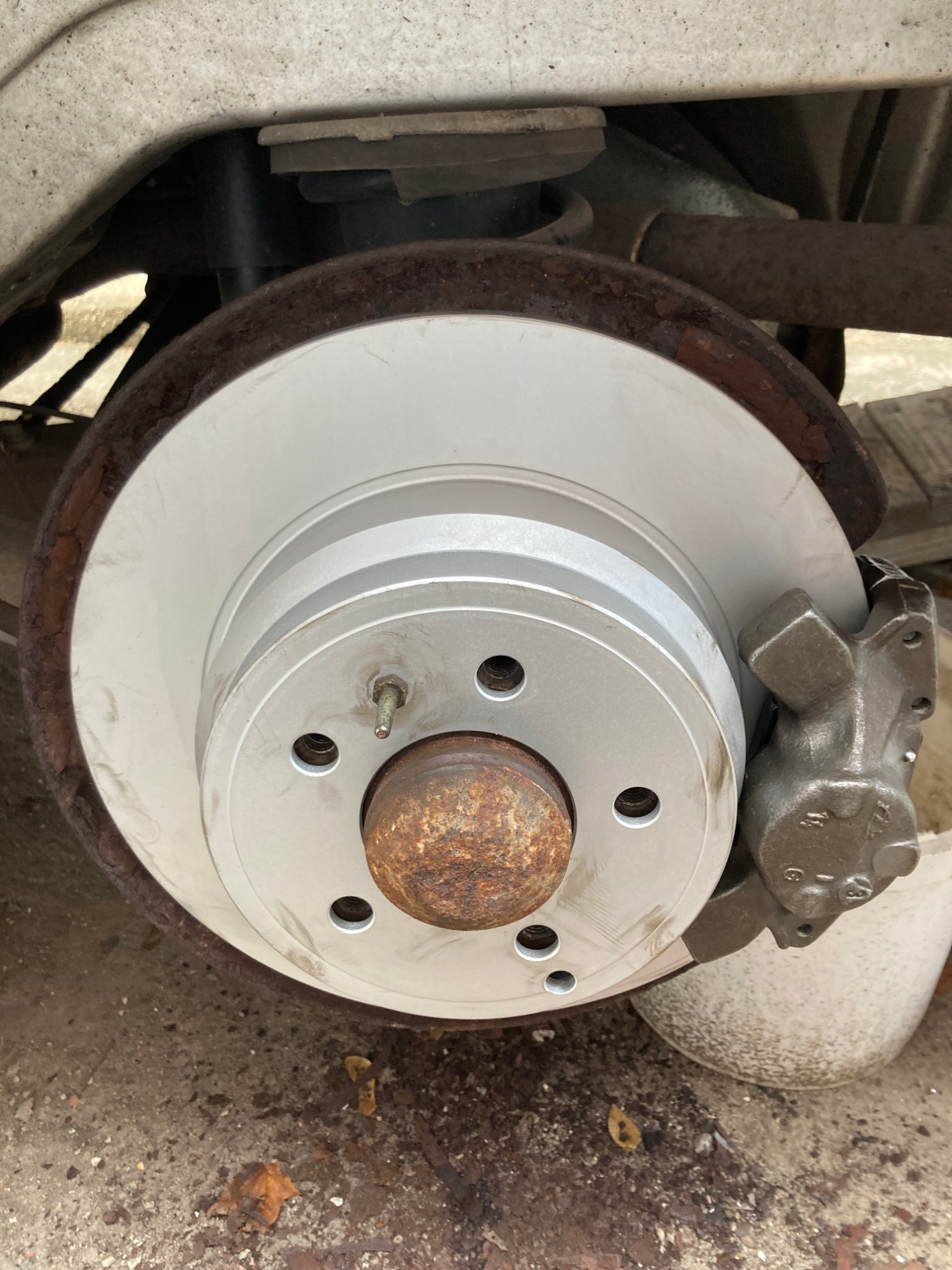 New rear brakes and caliper