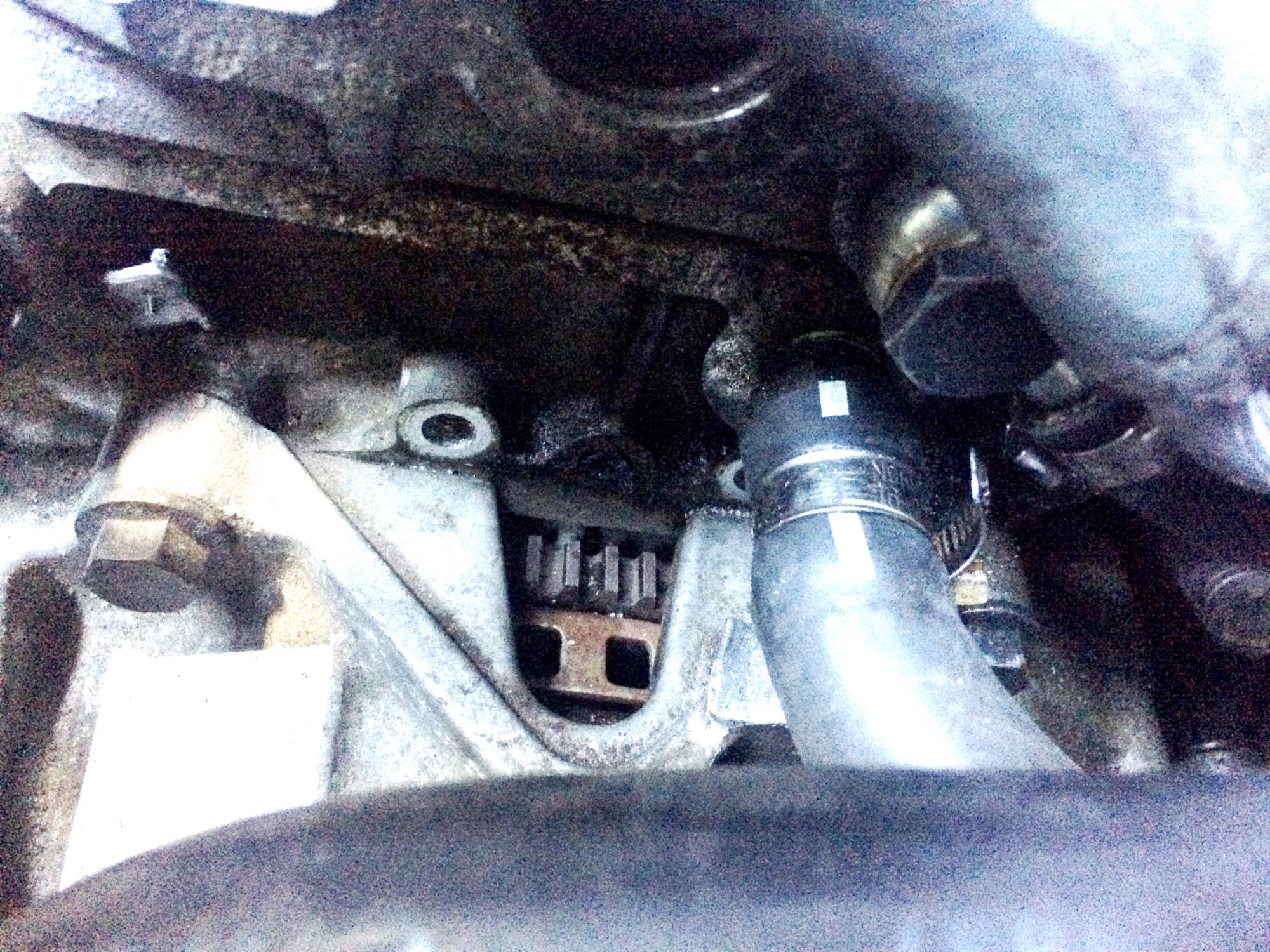 Flywheel Housing Port after removal of Crank position sensor and housing.jpg