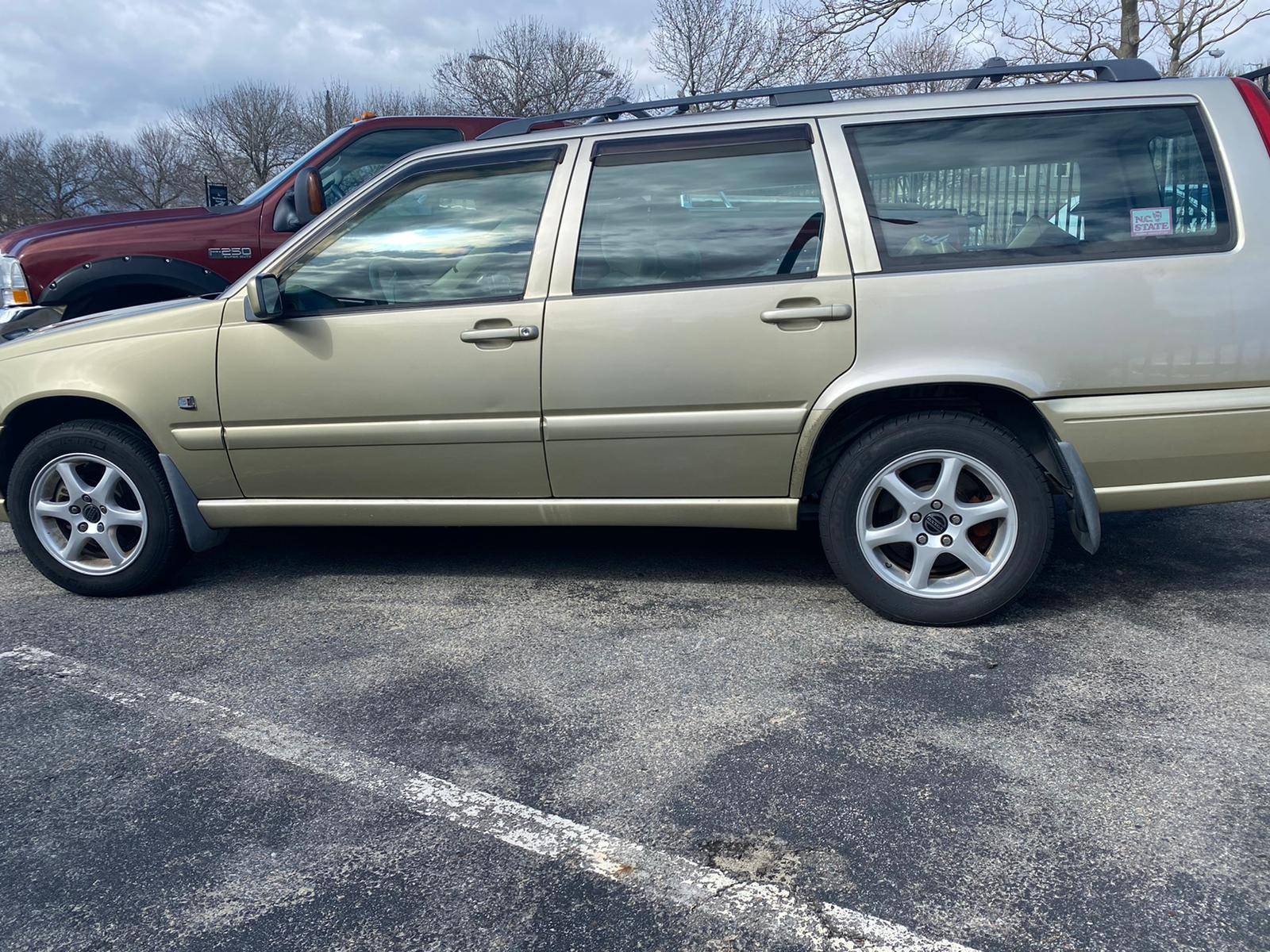 The fading on the Drivers Side