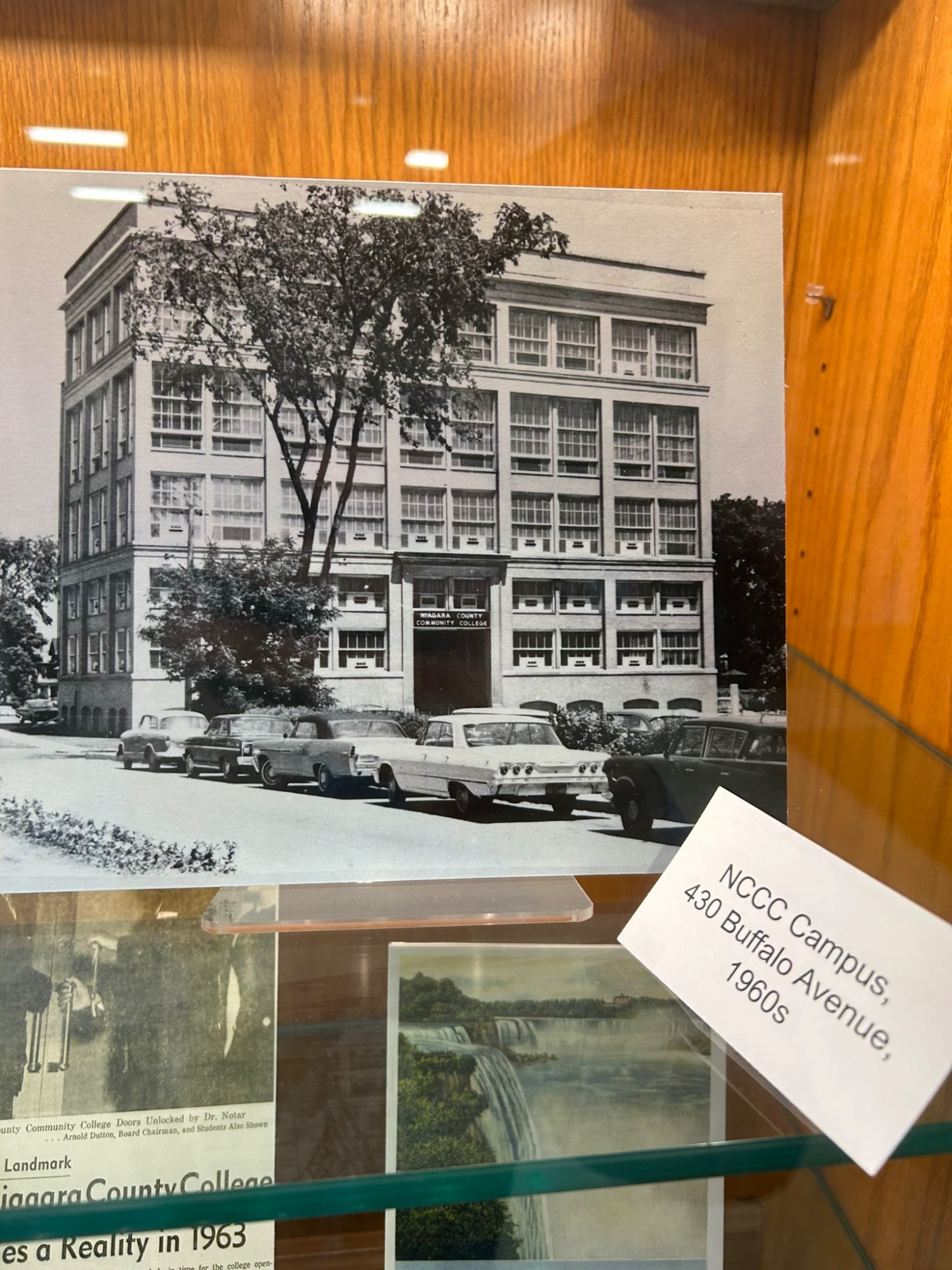 Mom started college here in 1968