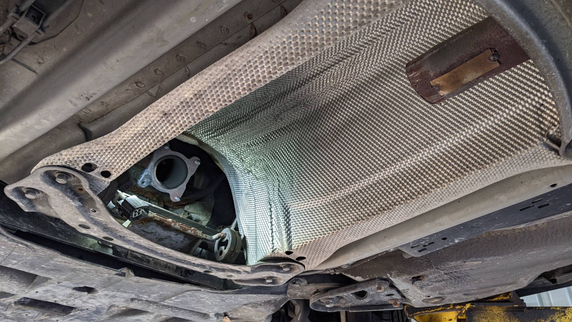 Former location of section