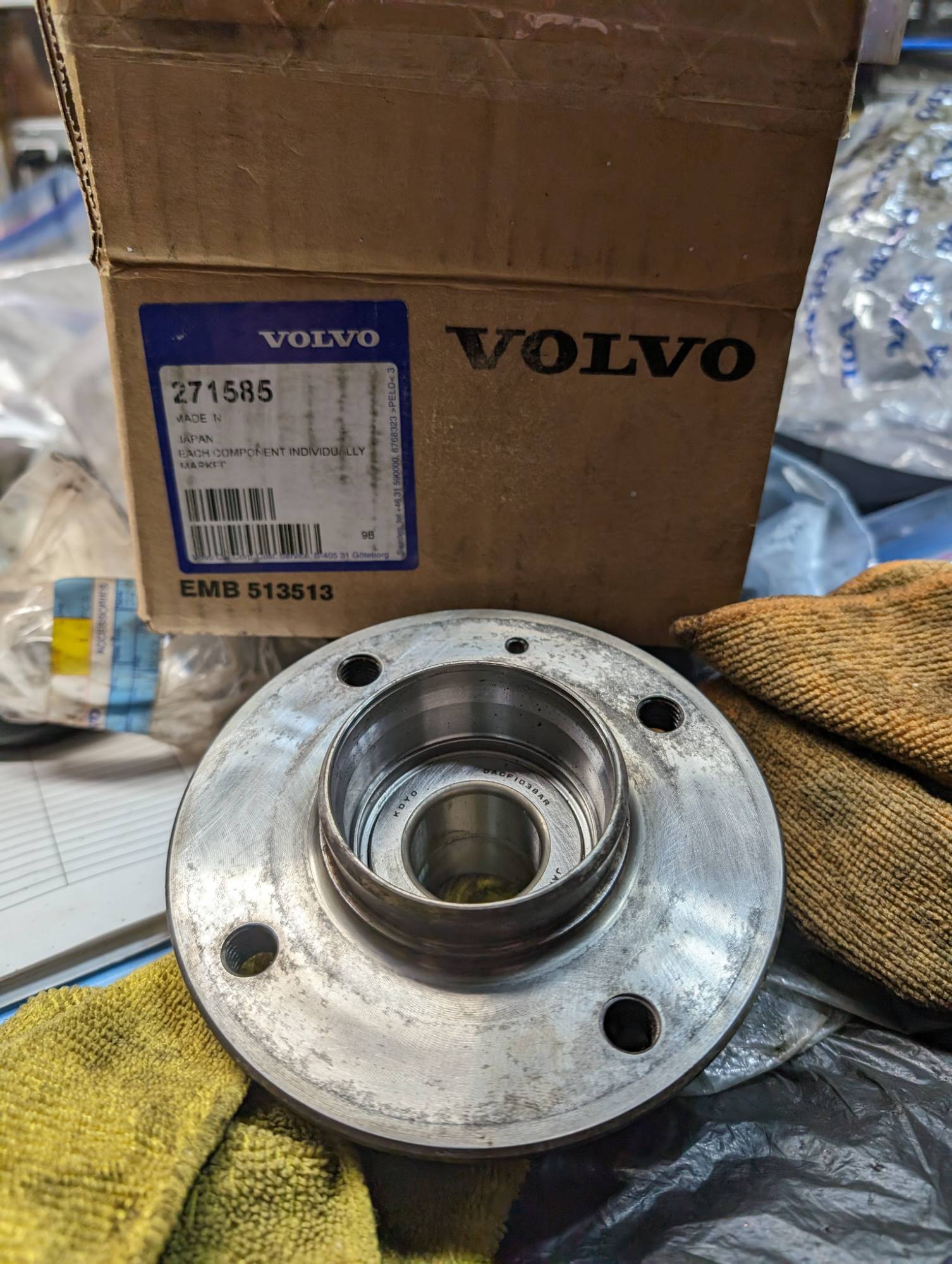 P80 4 bolt rear hub face