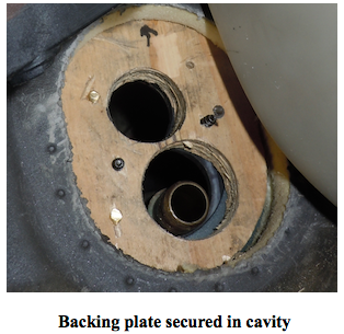 7. backing plate in place, OEM nipple showing.png