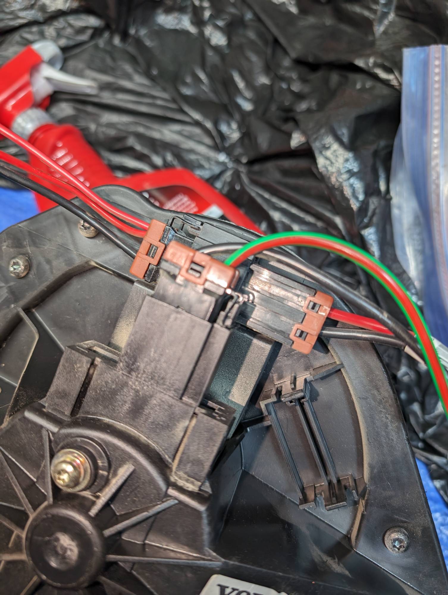 850 MCC cabin fan wiring