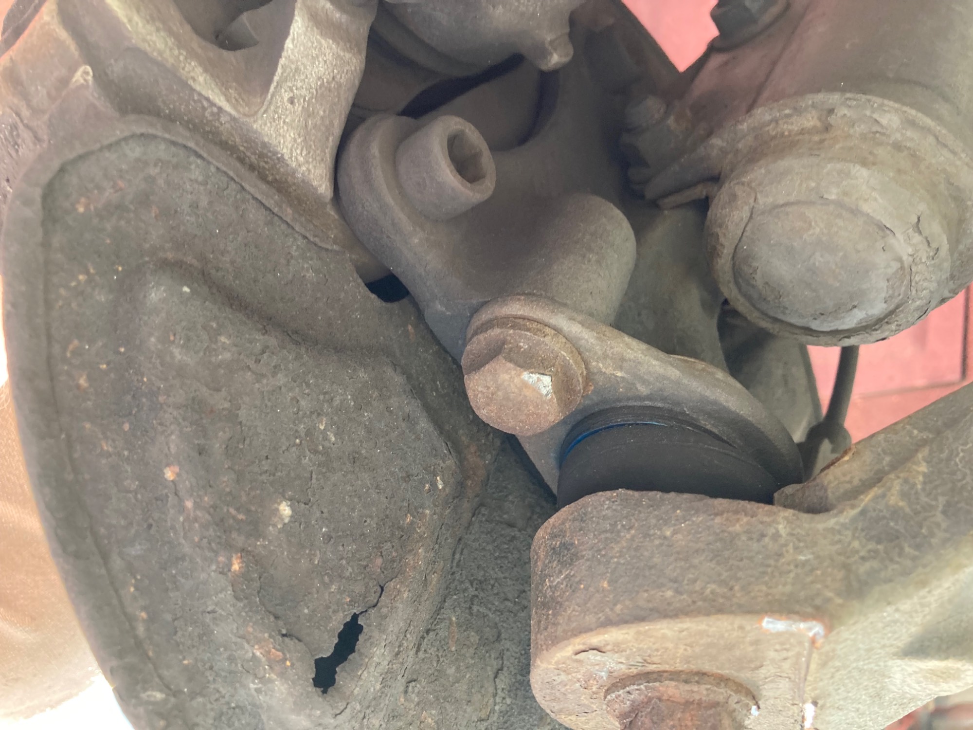 Fouling Bolt (photo from underneath)