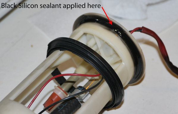 black silicon sealant