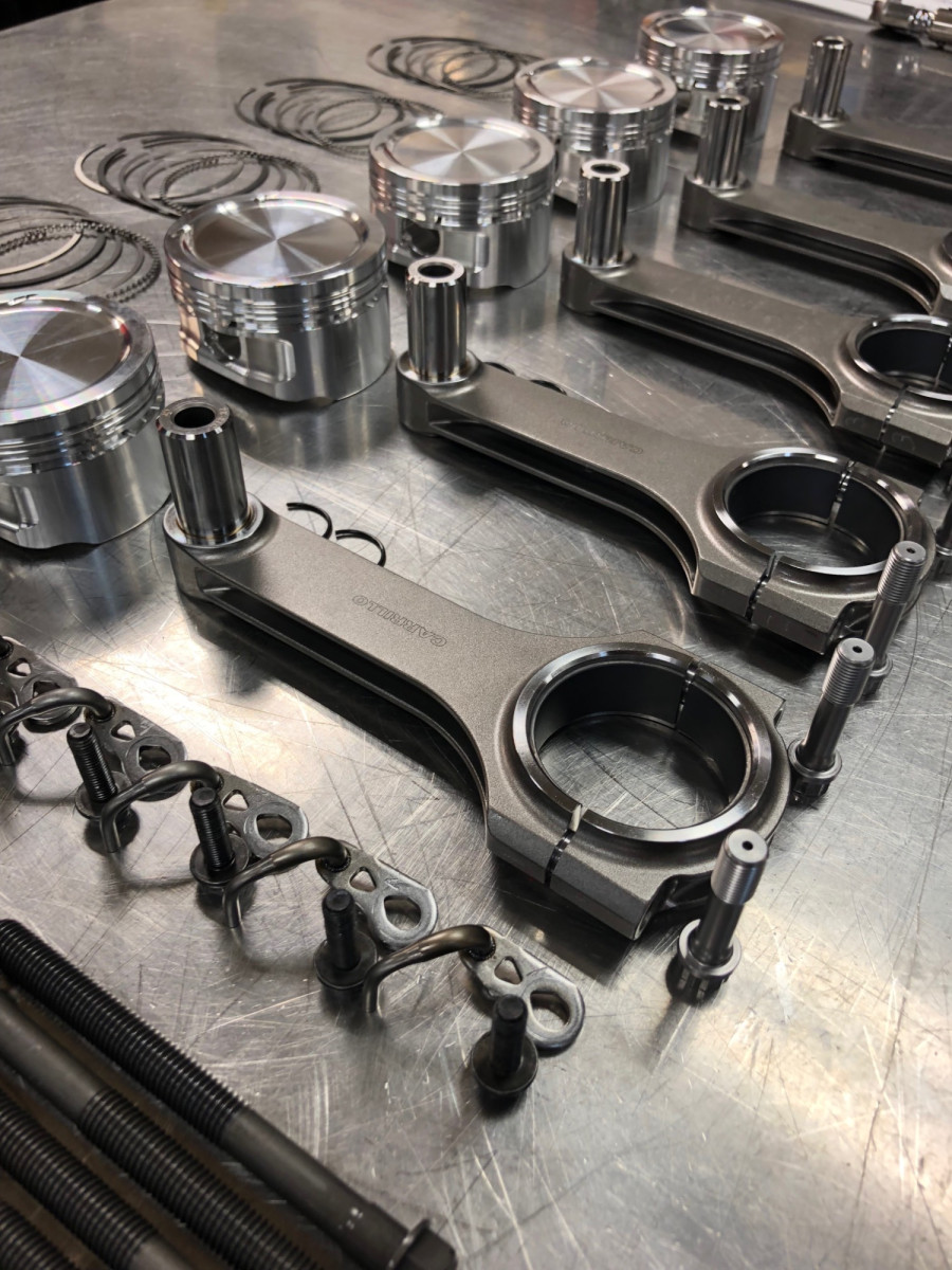 cp carrillo pistons/rods &amp; ring pack