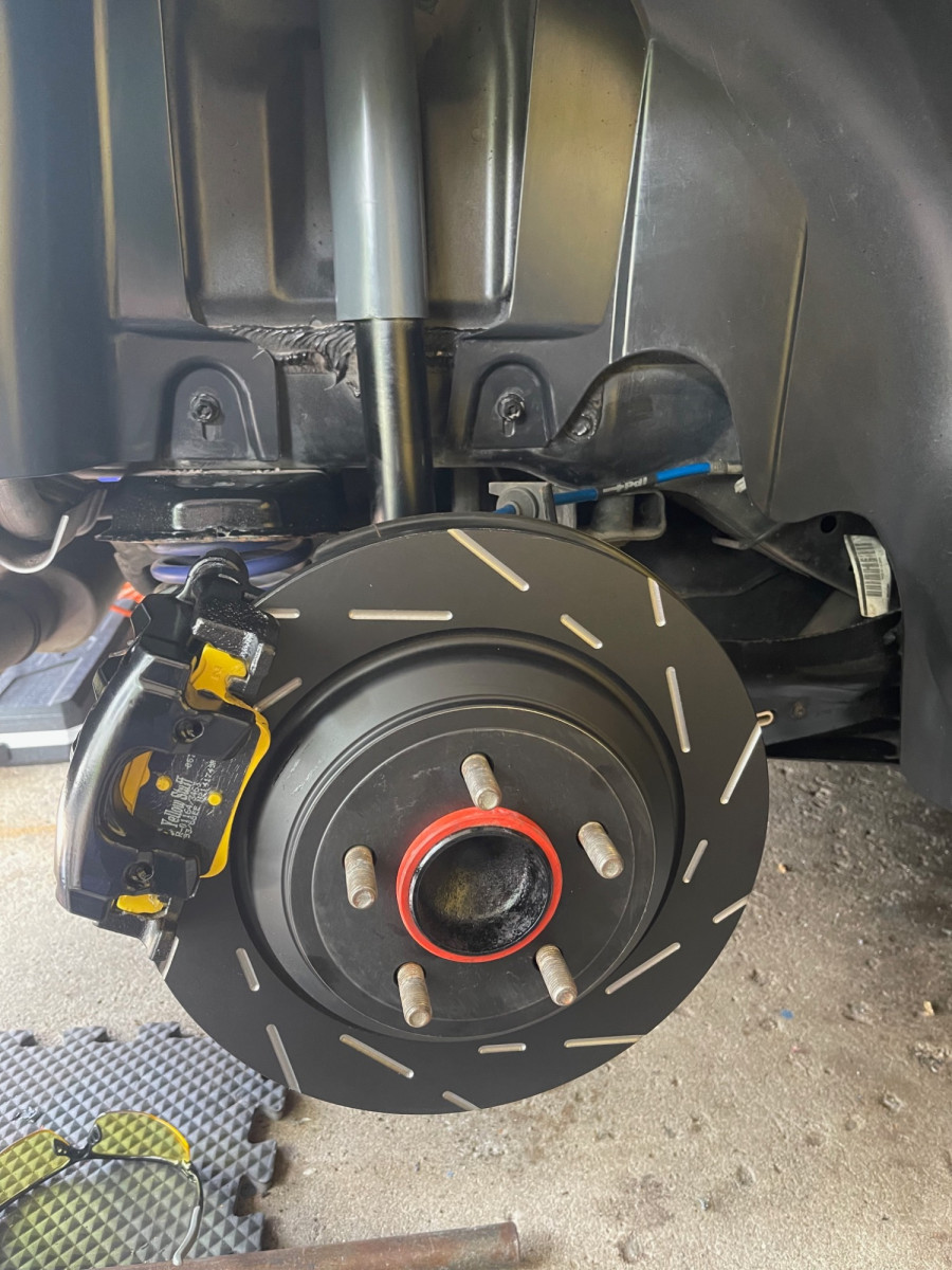 302mm EBC discs/EBC pads/Bilstein b4/iPd Stainless lines/Elevate Sport Springs