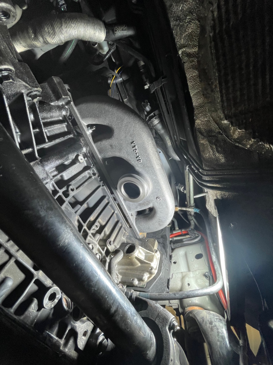 ATP V-band Log Manifold mocked up water tree removed