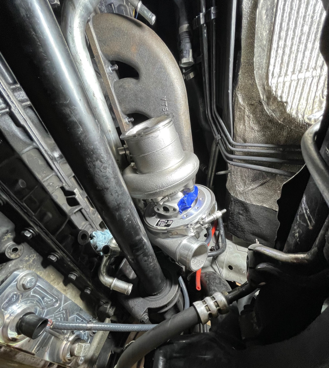 Test fit to verify spacing with water tree installed