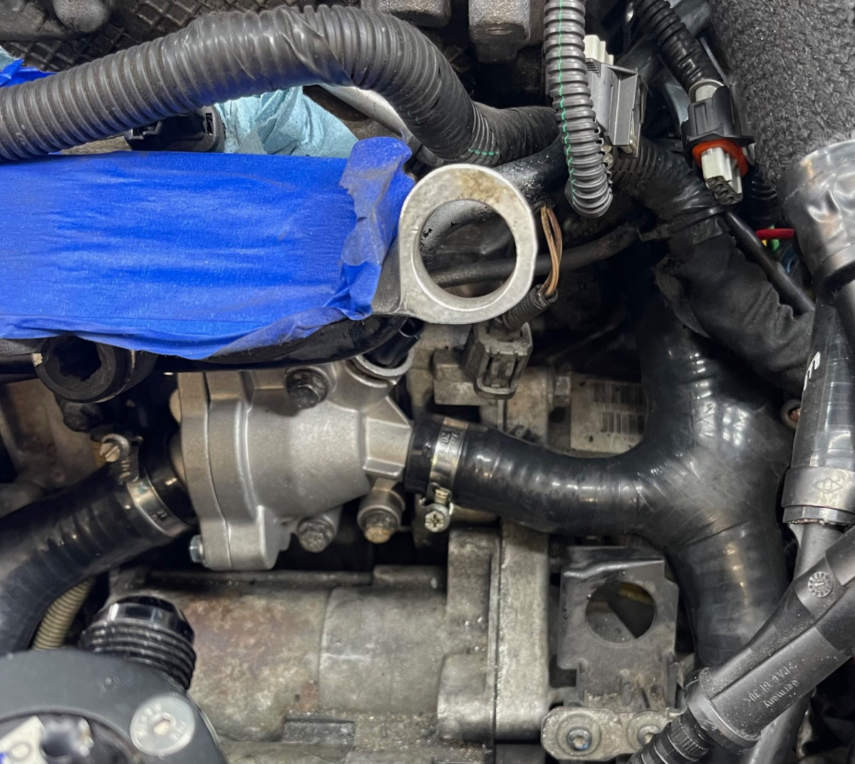 Swedish Car parts Aluminum T-Stat and do88 silicone coolant lines