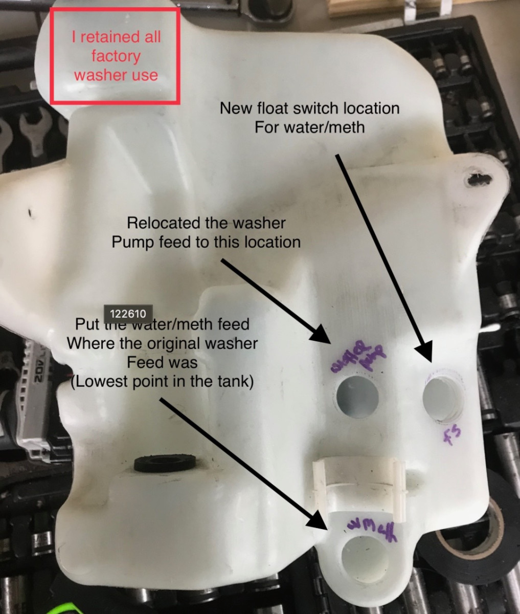 Water/Meth Tank layout