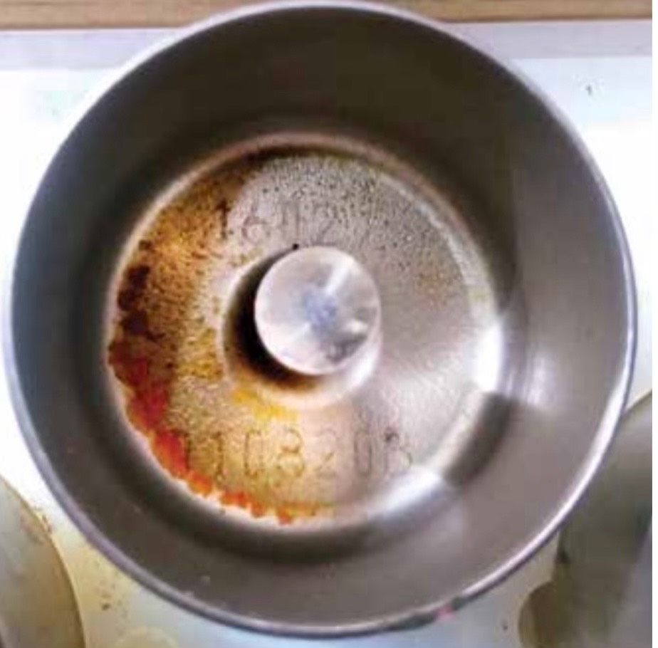 Tappet measurements are on the underside of the tappet