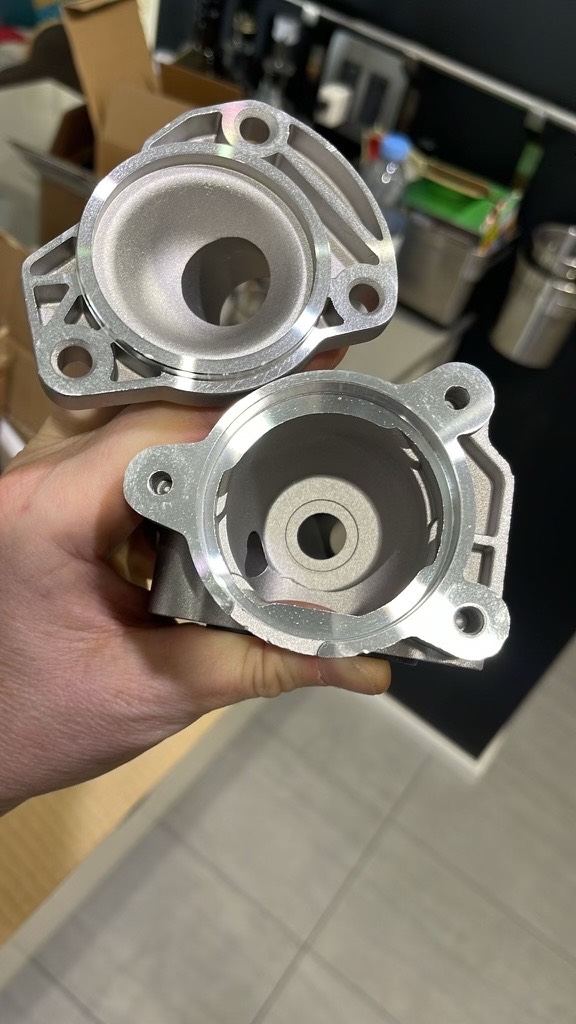 Aluminum T-Stat Housing Inside