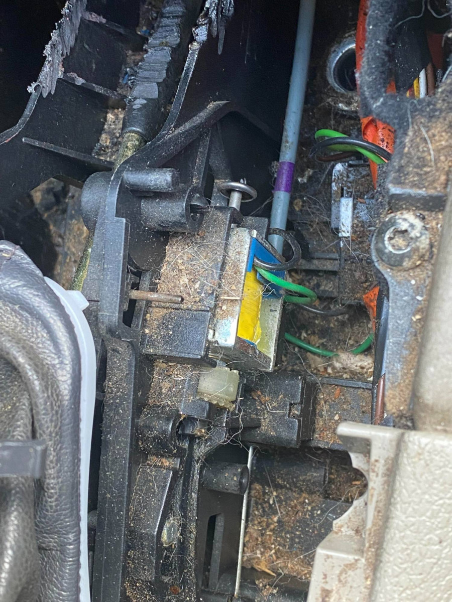 solenoid with clamp removed